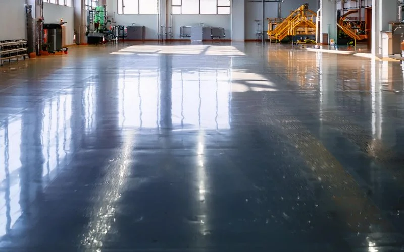 Lagga Epoxigolv industribyggnad 5