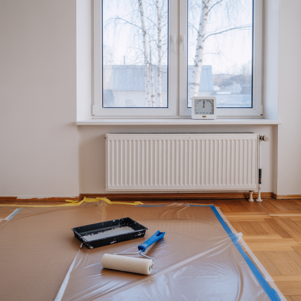 temperatur och luftfuktighet vid inomhusmalning guide