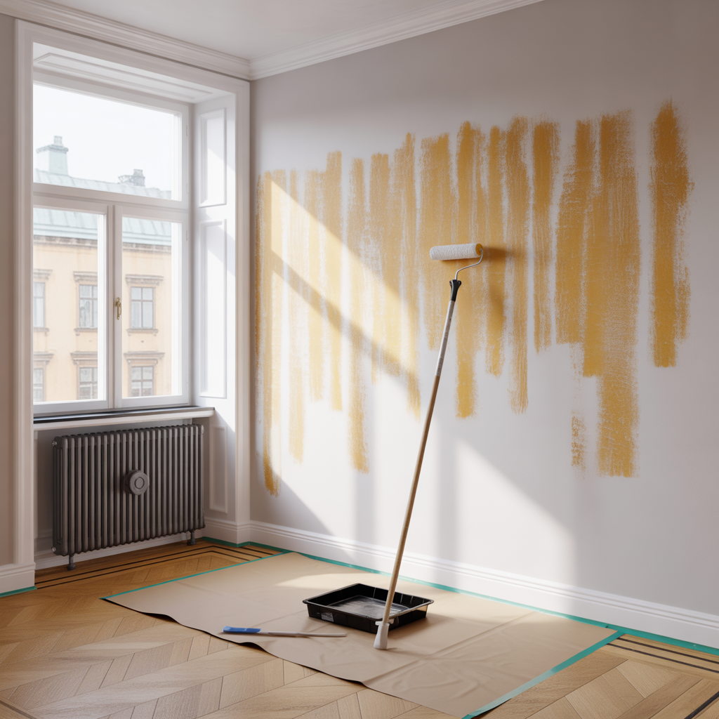 nikotinflackar pa vaggar guide till sparrmalning och farg